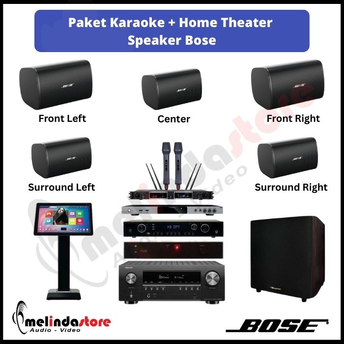 Paket Karaoke dan Home Theater Speaker Bose DM6SE | Home Theather A Paket Karaoke dan Home Theater Speaker Bose DM6SE | Home Theather A